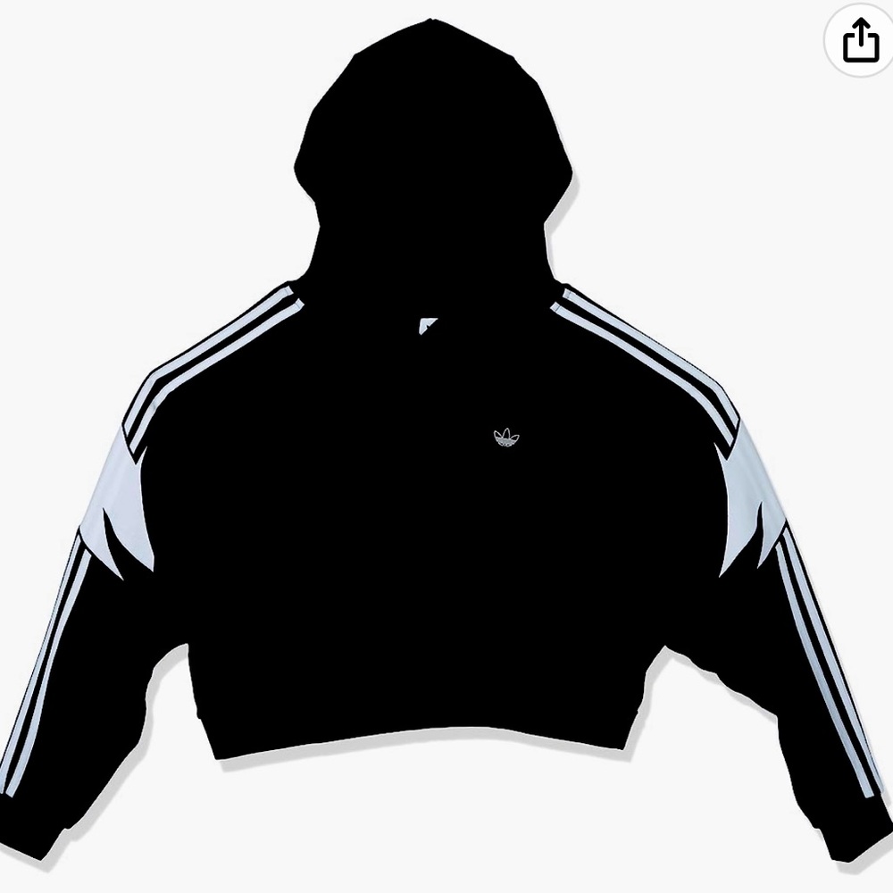 Adidas Originals Cropped Hoodie - women’s small